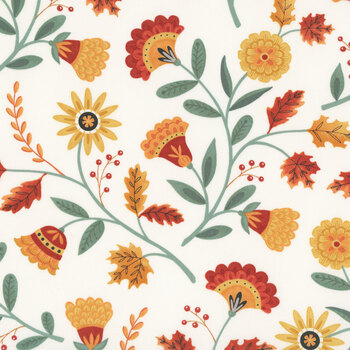 Fall Folktale 56230-11 Cloud by Deb Strain for Moda Fabrics