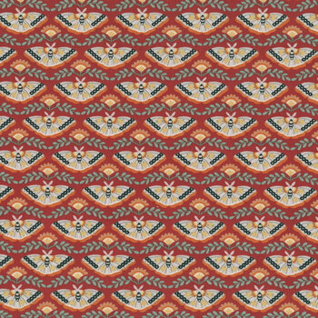 Fall Folktale 56233-13 Rust by Deb Strain for Moda Fabrics