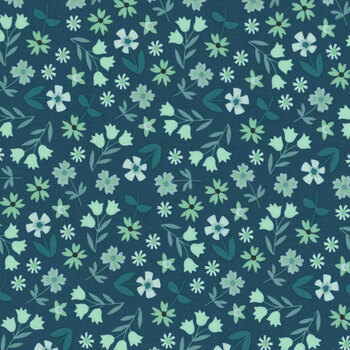 Toast & Jam 51290-37 Deep Sea by Elizabeth Hartman for Moda Fabrics