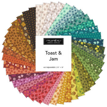 Toast & Jam  Charm Pack Elizabeth Hartman for Moda Fabrics - RESERVE