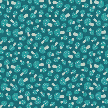 Toast & Jam 51291-17 Dark Teal by Elizabeth Hartman for Moda Fabrics