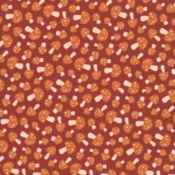 Toast & Jam 51291-33 Rust by Elizabeth Hartman for Moda Fabrics