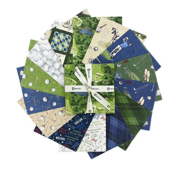 Tee Time  5" Squares by Clothworks