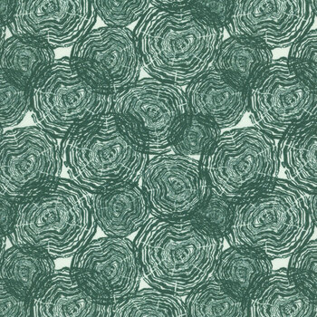 2027 All Pacific Northwest Shop Hop 55834D-3 Teal Log Slice by Cassandra Zanboni for Windham Fabrics