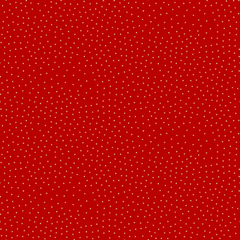 Evergreen Elegance MU-318-R Scattered Spots Red by Makower UK