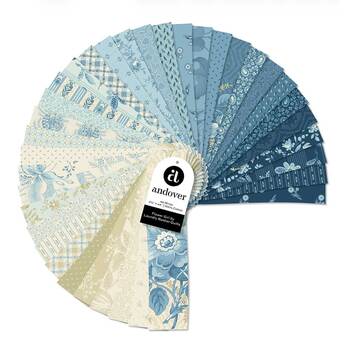 Flower Girl  2.5" Strips Laundry Basket Quilts for Andover Fabrics