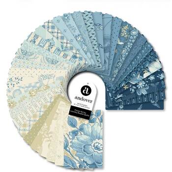 Flower Girl  Fat Eighth Bundle Laundry Basket Quilts for Andover Fabrics