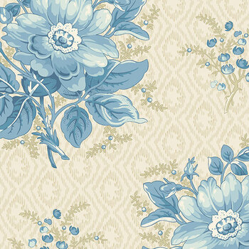 Flower Girl A-10870-L Gardenia Linen by Laundry Basket Quilts for Andover Fabrics