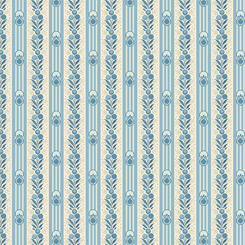 Flower Girl A-10874-B Cascade Porcelain by Laundry Basket Quilts for Andover Fabrics