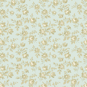 Flower Girl A-10886-BN Rose Petals Glass Slipper by Laundry Basket Quilts for Andover Fabrics