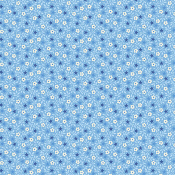 Freedom A-10894-B Freedom Flowers Sky by Andover Fabrics