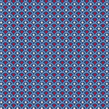 Freedom A-10895-B Bunting Navy by Andover Fabrics