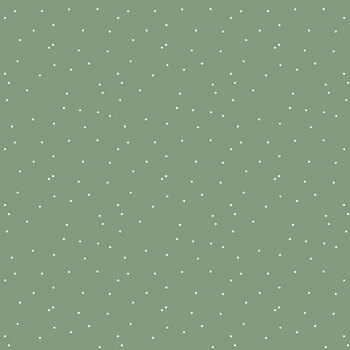 Gooseberry and Garland A-10605-G1 Bellagia Dot Mistletoe by The Quilted Cow for Andover Fabrics