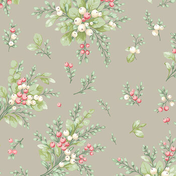 Gooseberry and Garland A-10962-N Gooseberry Toasted Almond by The Quilted Cow for Andover Fabrics