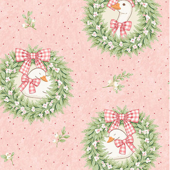 Gooseberry and Garland A-10963-E Welcome Home Sugar Plum by The Quilted Cow for Andover Fabrics