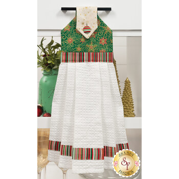  Hanging Towel Precut Kit - Adorn - Green
