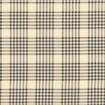 Gothic Haunt 21008-11 Ghost Gothic Suiting Plaid by Stacy Iest Hsu for Moda Fabrics