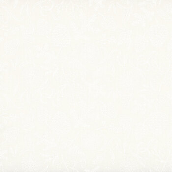 Mum's Christmas 48824-21 Snow - White Natures Drawn by Robin Pickens for Moda Fabrics
