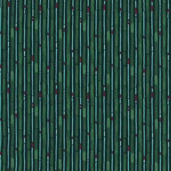Mum's Christmas 48826-18 Midnight Painted Candy Cane by Robin Pickens for Moda Fabrics