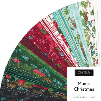 Mum's Christmas  Jelly Roll Robin Pickens for Moda Fabrics - RESERVE