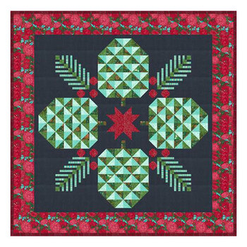 Pinecone Quartet Quilt Pattern