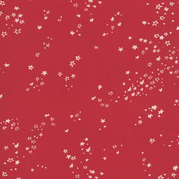 Twinkle & Tinsel 45693-13 Christmas Red Starry Night by Fancy That Design House for Moda Fabrics