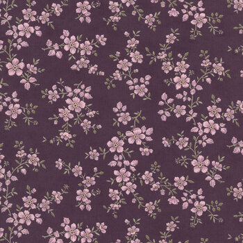 Lilac Shadows 44444-16 Plum Blooms by 3 Sisters for Moda Fabrics