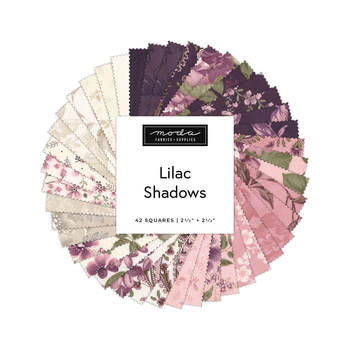 Lilac Shadows  Mini Charm Pack 3 Sisters for Moda Fabrics - RESERVE