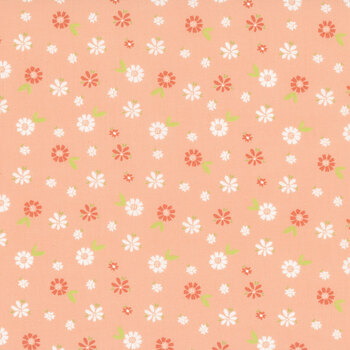 Coastal Breeze 37741-12 Cantaloupe Blossom by Sherri & Chelsi for Moda Fabrics