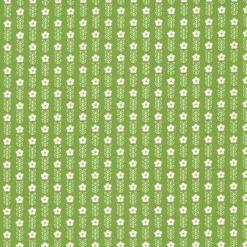 Coastal Breeze 37742-15 Fresh Grass Tulip by Sherri & Chelsi for Moda Fabrics