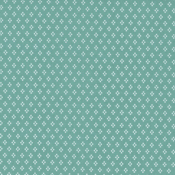 Coastal Breeze 37744-17 Teal Dots by Sherri & Chelsi for Moda Fabrics