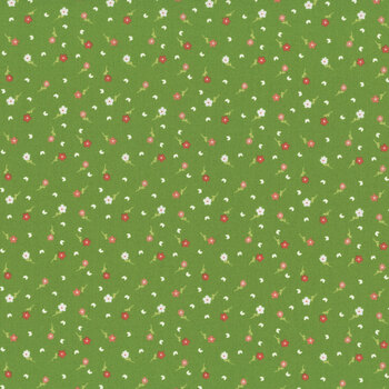 Coastal Breeze 37746-15 Fresh Grass Posie by Sherri & Chelsi for Moda Fabrics