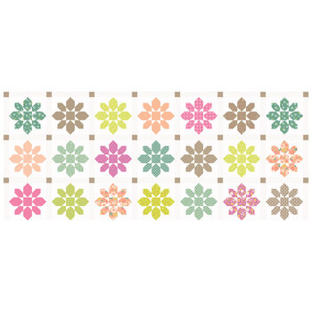 Coastal Breeze 37748-11 Cloud Magnolia Cheater Panel by Sherri & Chelsi for Moda Fabrics