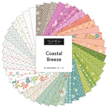 Coastal Breeze  Charm Pack by Sherri & Chelsi for Moda Fabrics - RESERVE