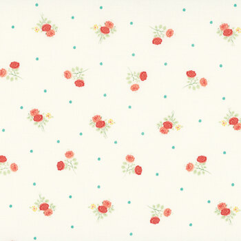 Apricot Candy 3103-11 Cloud Candy Rose by Bunny Hill Designs for Moda Fabrics