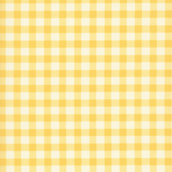 Apricot Candy 3106-13 Buttercup Gingham Check by Bunny Hill Designs for Moda Fabrics