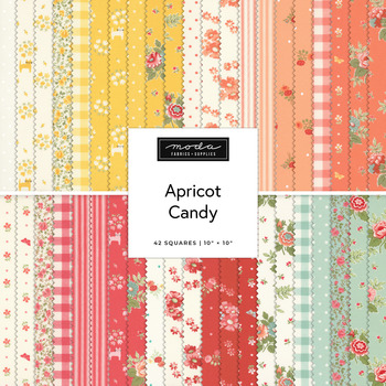 Apricot Candy  Layer Cake Bunny Hill Designs for Moda Fabrics - RESERVE