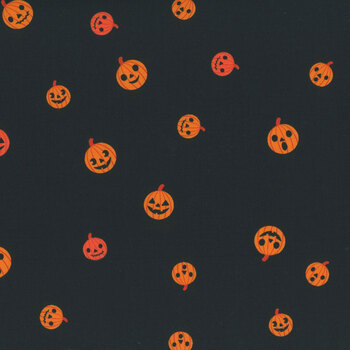 Boo Valley RS4200-16 Trick or Treat Black by Ruby Star Society for Moda Fabrics