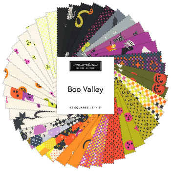 Boo Valley  Charm Pack by Ruby Star Society for Moda Fabrics - RESERVE