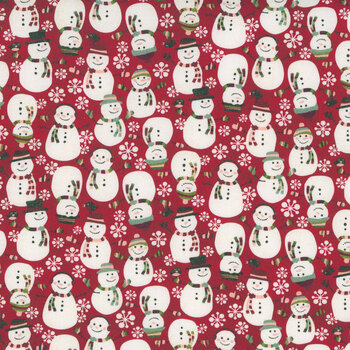 Hearth & Holly 30803-14 Crimson Jolly Folk by BasicGrey for Moda Fabrics