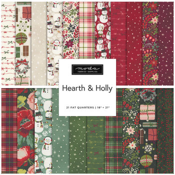 Hearth & Holly  Fat Quarter Bundle BasicGrey for Moda Fabrics - RESERVE