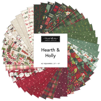Hearth & Holly  Charm Pack BasicGrey for Moda Fabrics - RESERVE