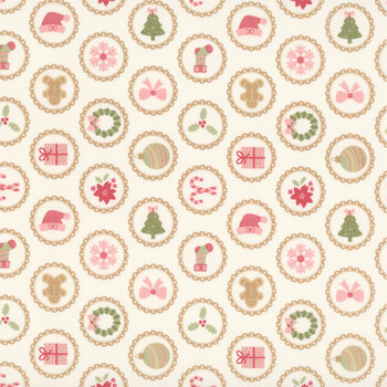 December Darling 31811-11 Snow Doily by My Sew Quilty Life for Moda Fabrics