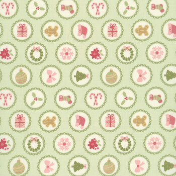 December Darling 31811-19 Leaf Doily by My Sew Quilty Life for Moda Fabrics