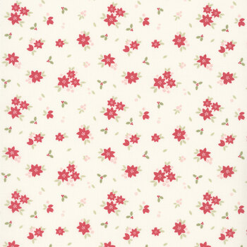 December Darling 31812-11 Snow Petals by My Sew Quilty Life for Moda Fabrics