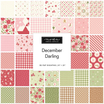 December Darling  Fat Eighth Bundle My Sew Quilty Life for Moda Fabrics - RESERVE