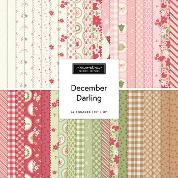 December Darling  Layer Cake My Sew Quilty Life for Moda Fabrics - RESERVE