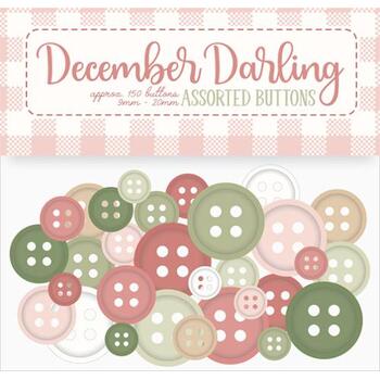 December Darling Assorted Button Pack