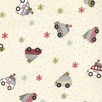 Christmas Vacation 55751-11 Vanilla Merry Mobile by Sweetwater for Moda Fabrics
