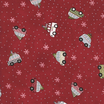 Christmas Vacation 55751-12 Red Merry Mobile by Sweetwater for Moda Fabrics